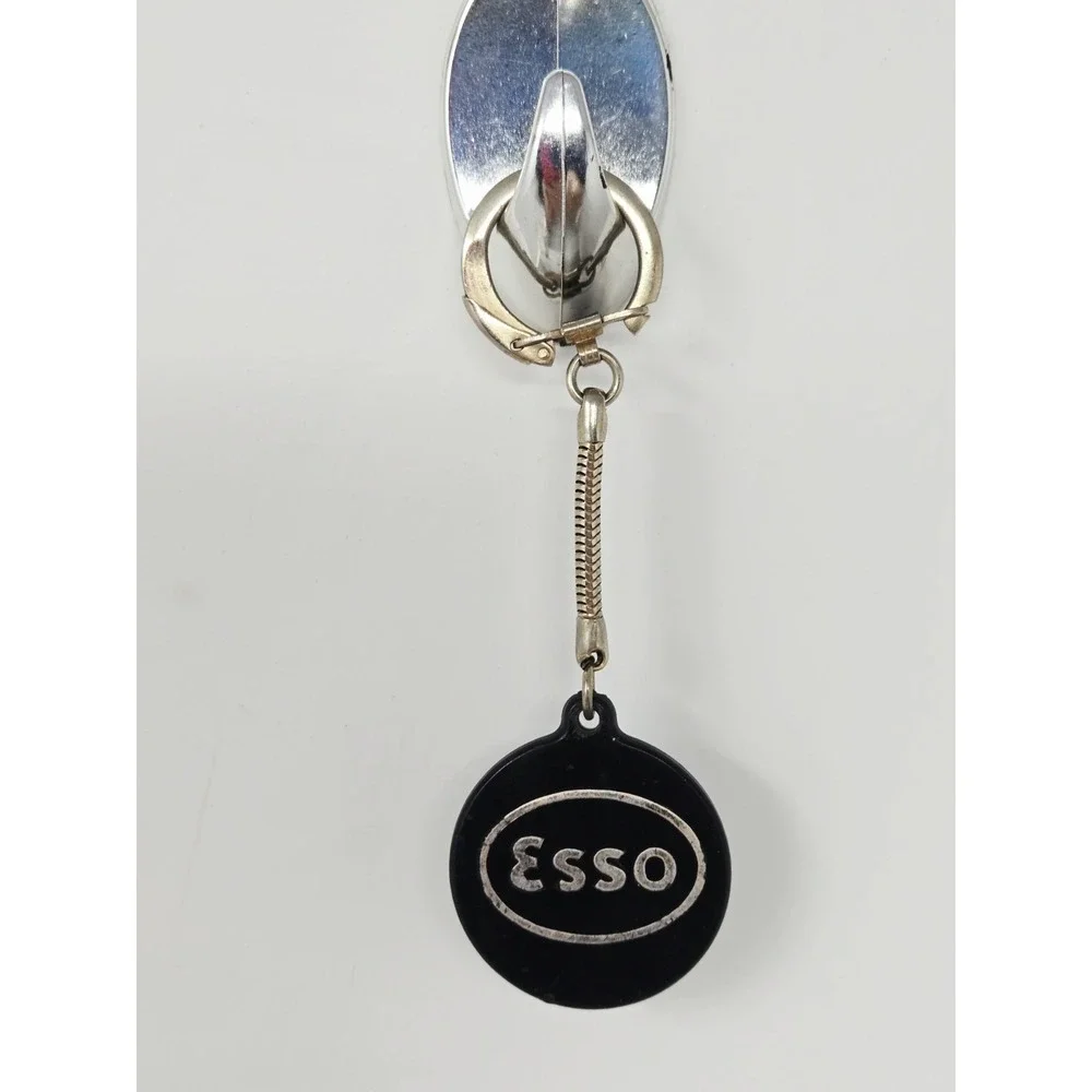 Vintage Original Esso Happy Motoring Key Club Keychain Houston Texas